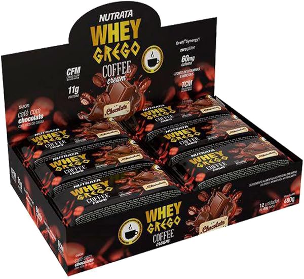 Barra de Proteína Whey Grego