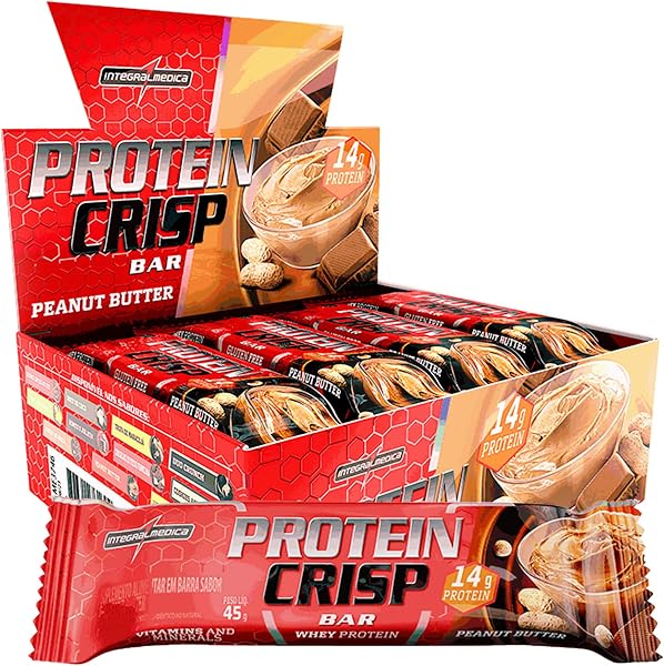 Barrinha de Proteína Protein Crisp Bar