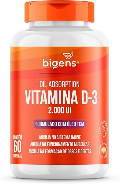 Biogens Vitamina D3 2000ui