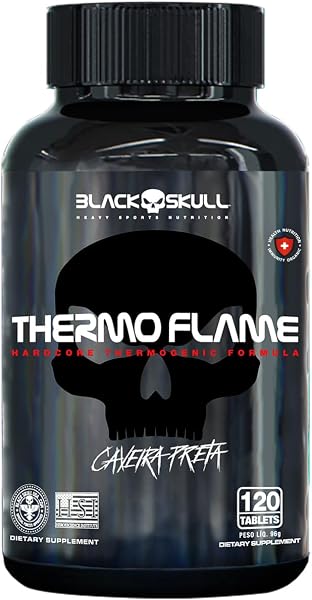 Black Skull Thermo Flame