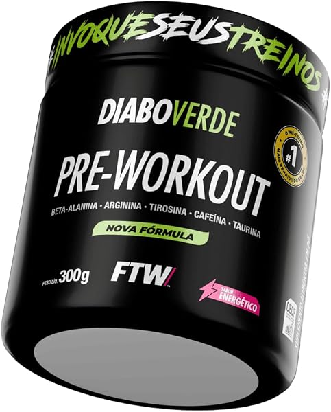 Pré Treino FTW Diabo Verde Insano